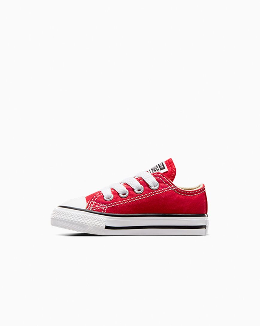 Zapatillas Bajas Converse Chuck Taylor All Star Classic Niño Rojas | PE 2PLE7W